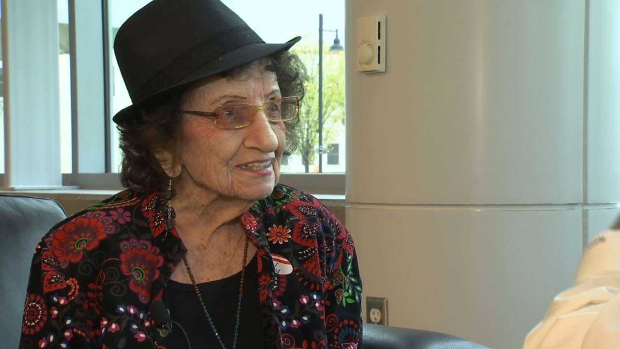 At 99, OK Woman Casts Ballot In 21st Presidential Election