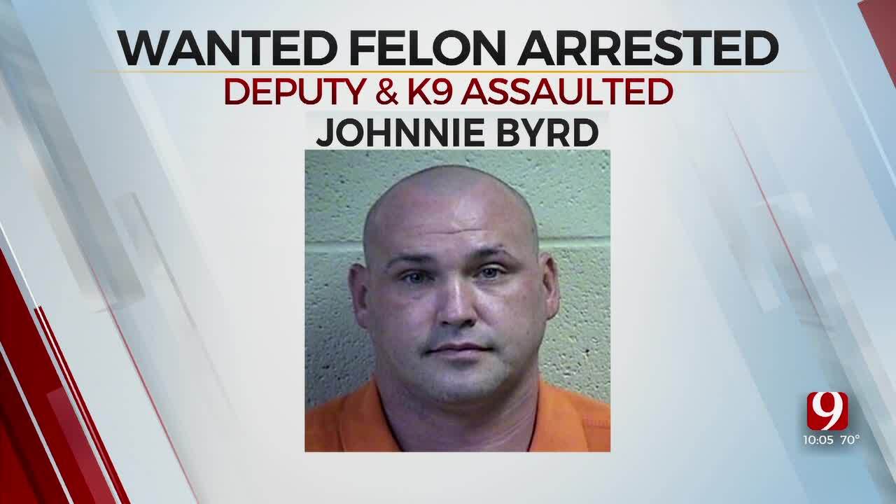 Wanted Felon Accused Of Assaulting Pottawatomie County Deputy Arrested