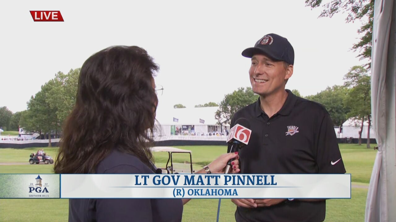 Watch: Oklahoma Lt. Governor Matt Pinnell Talks About The 2022 PGA Championship