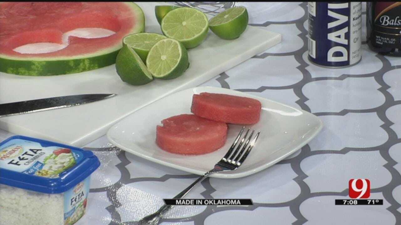 Made In Oklahoma: Watermelon And Spinach Salad