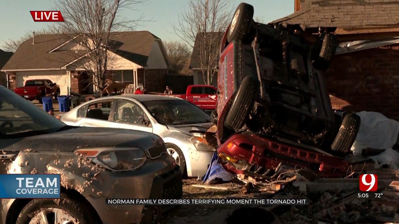 Norman Family Describes Moment Tornado Hit Home