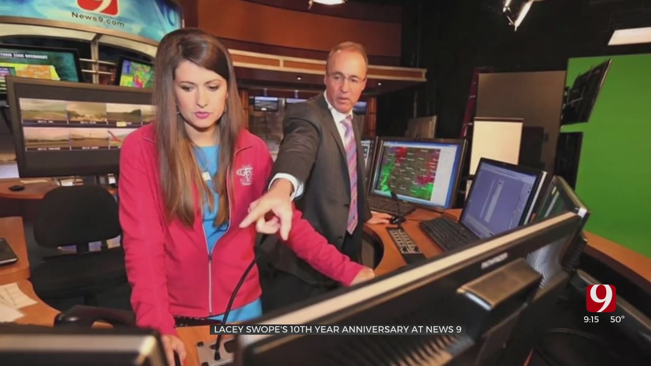 Lacey Swope's 10 Year Anniversary At News 9