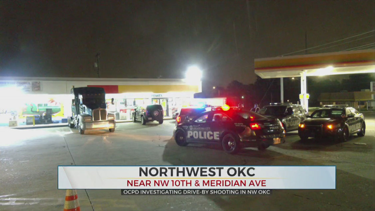 Police Search For Suspect In NW OKC Overnight Drive-By Shooting 