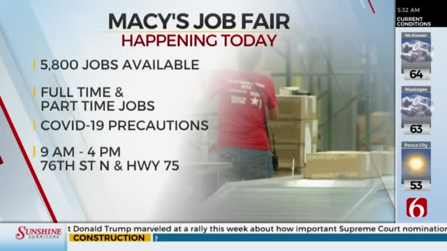 Macy's Holding Job Fair For Fulfillment Center Positions