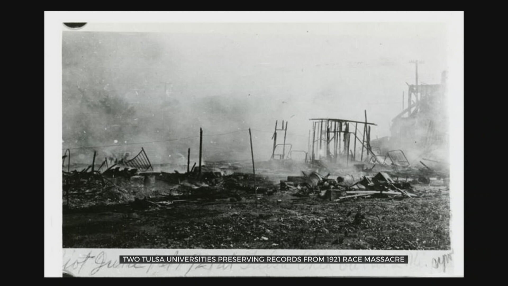 ‘Bring It To Light’: University Archives Hold Story Of Tulsa Race Massacre