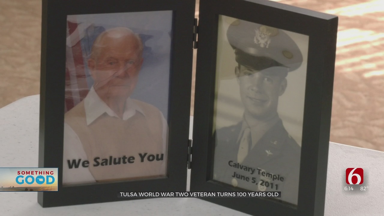 Tulsa WWII Veteran, Purple Heart Recipient Turns 100 Years Old