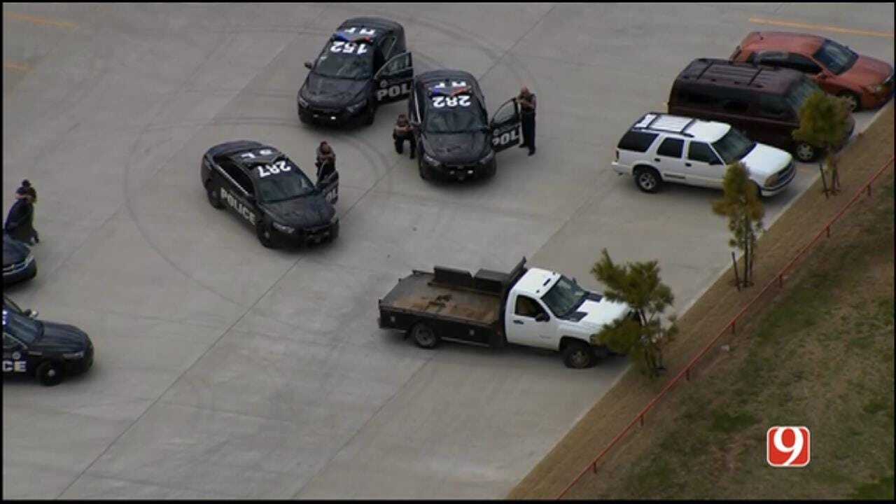 Suspect Surrenders To Police Following Pursuit In NW OKC