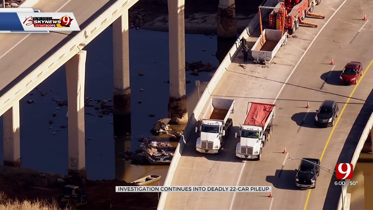 OHP: Semi That Plunged Into River Was Trying To Avoid Hitting Pileup