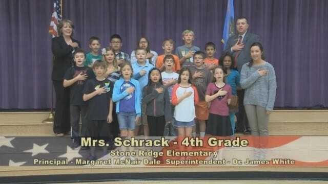 Mrs. Schrack's 4th Grade Class At Stone Ridge Elementary School