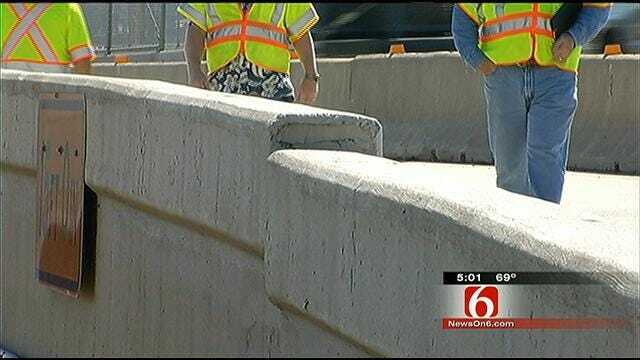 ODOT Plans To Repair I-244 Bridge Damaged By Truck By Thanksgiving