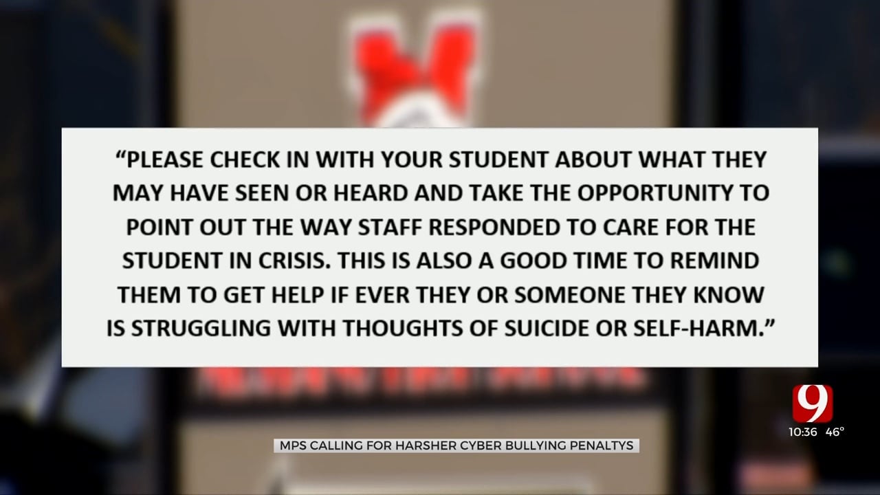 Mustang Public Schools Releases Message To Parents Following Recent Tragedies