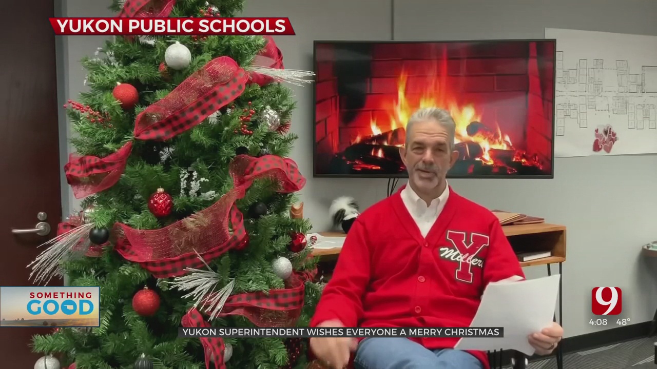 Yukon Public Schools' Superintendent Reads Twist On Holiday Classic