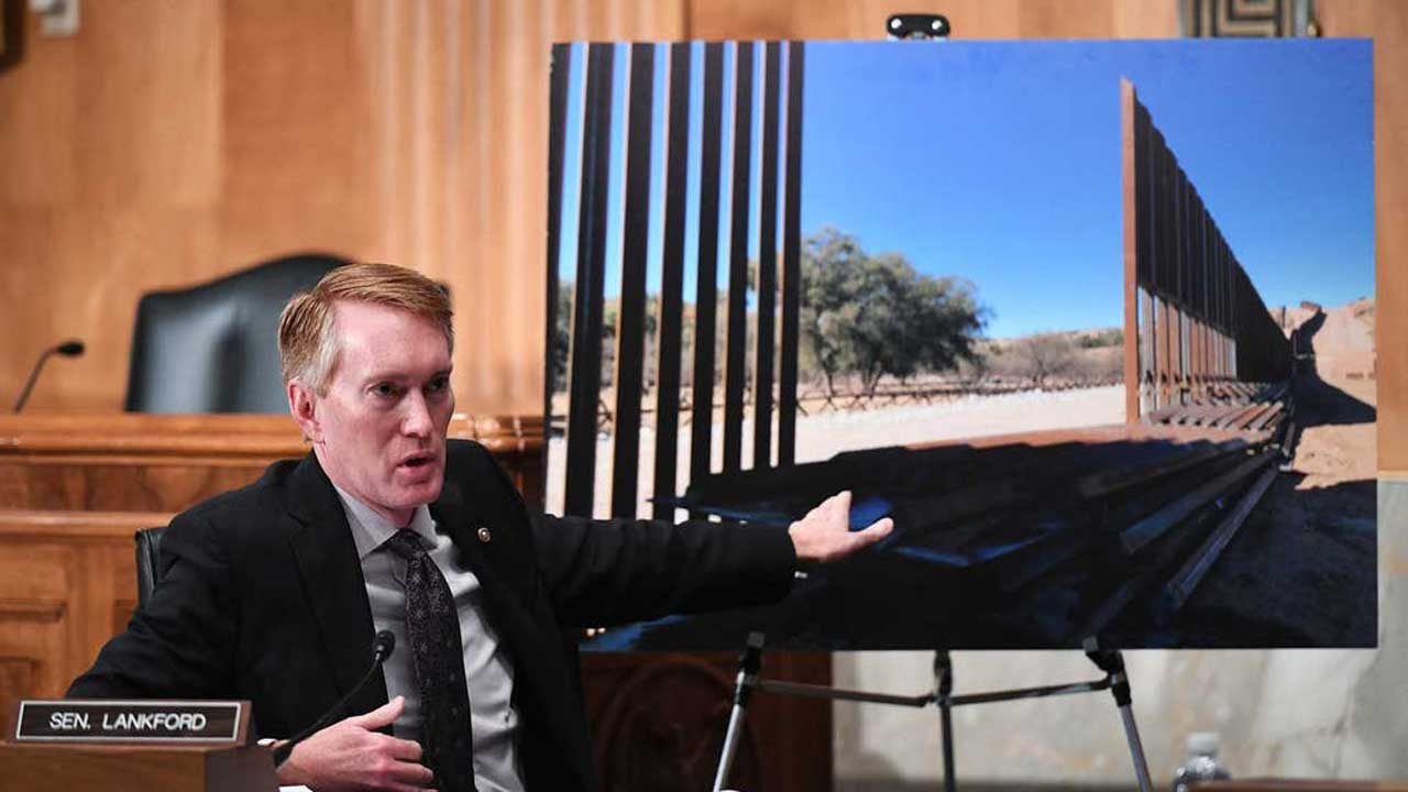 Sen. Lankford Urges Biden Administration To Complete Wall Construction Along The Southwest Border