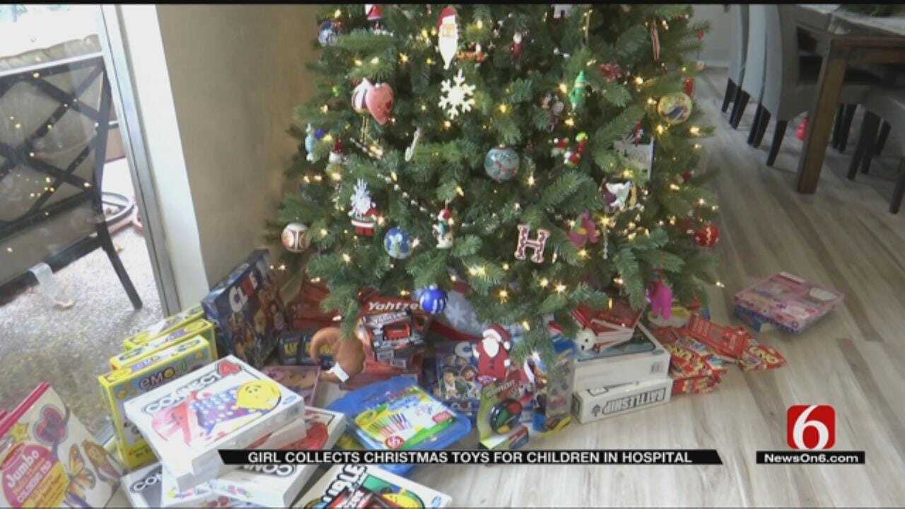 A Tulsa Girl Is Collecting Presents For Children In The Hospital