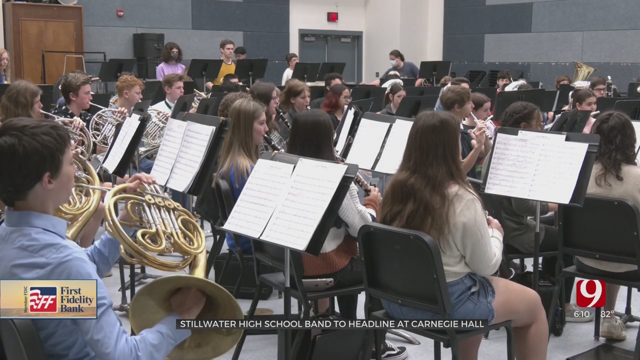 Stillwater High School Band Invited To Perform At Carnegie Hall 