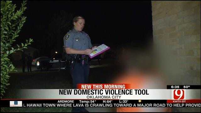 CBS News Features OKC Police's New Tool To Help Domestic Abuse Victims