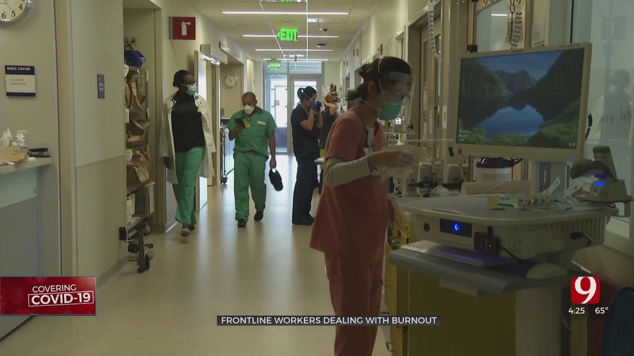 Medical Minute: Frontline Workers Dealing With Burnout