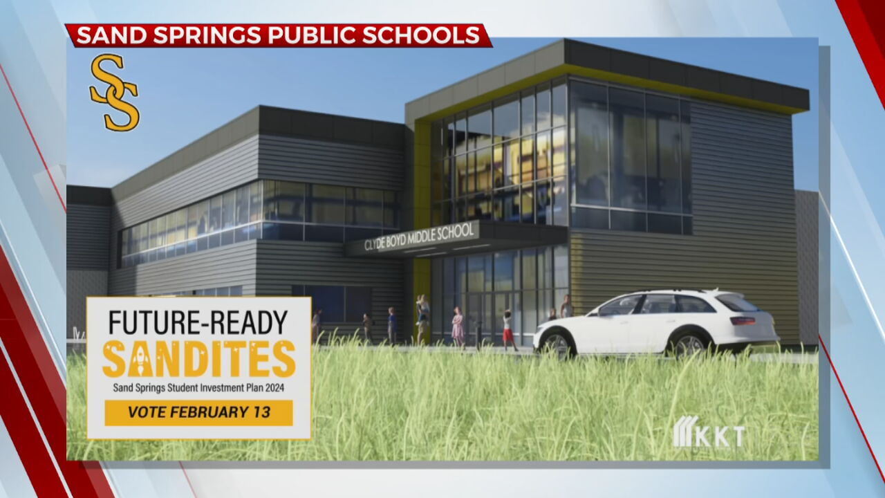 $114 Million Bond Would Rebuild Sand Springs Middle School