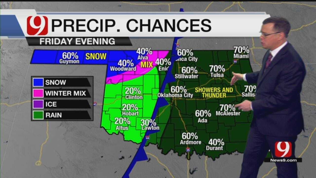 2 Winter Storms, Arctic Air Headed For Oklahoma