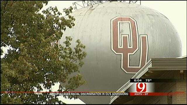 OU Accused Of Racial Discrimination When Admitting Students