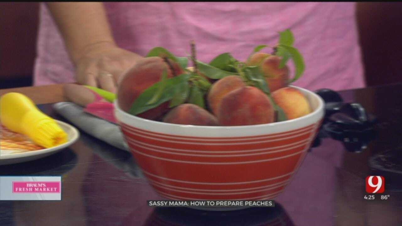 Sassy Mama: How To Prepare Peaches