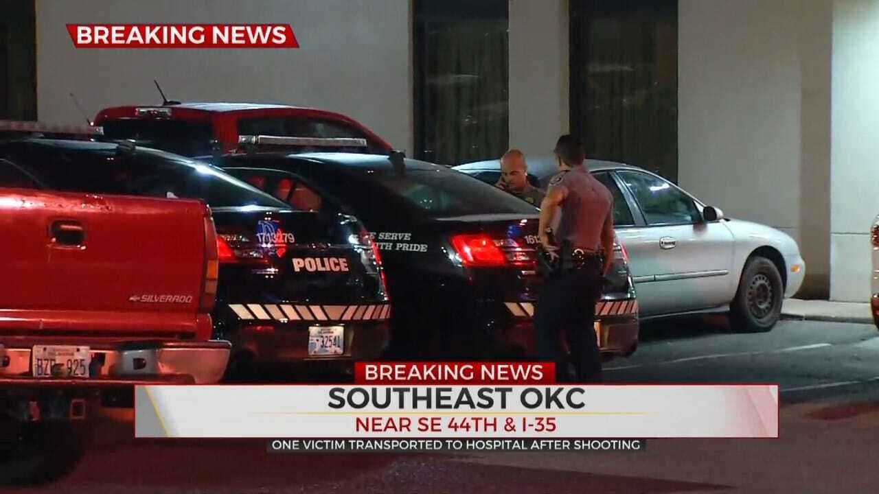 Police Search For Suspect Following Shooting At SE OKC Motel