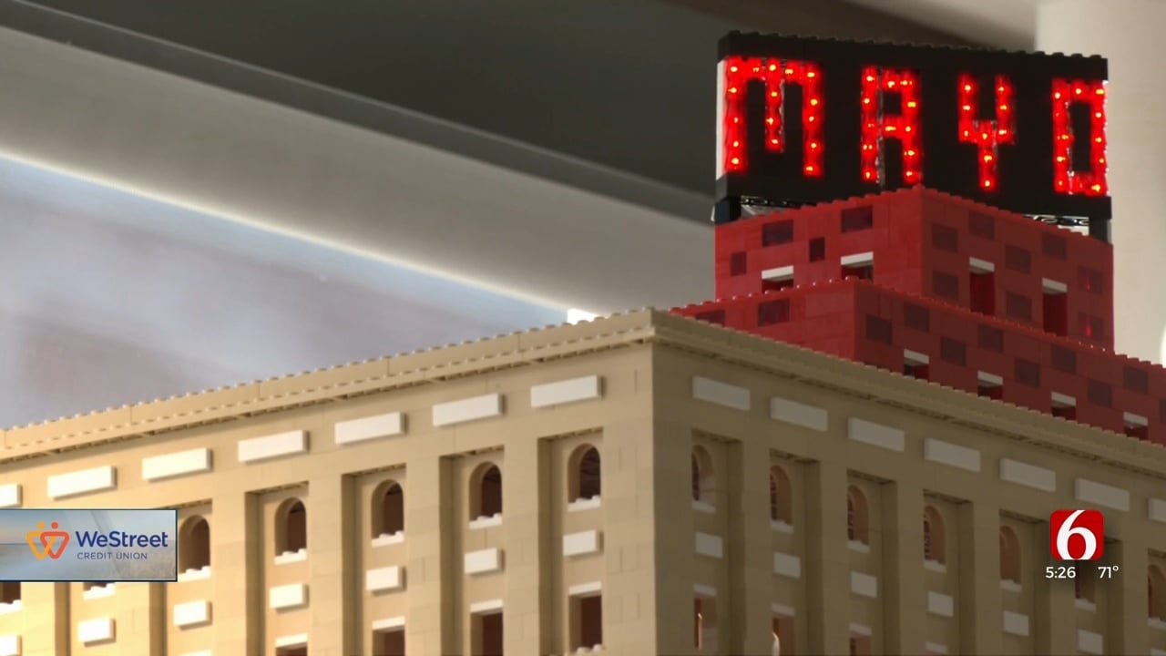Tulsa Man Builds Mayo Hotel Replica With Legos
