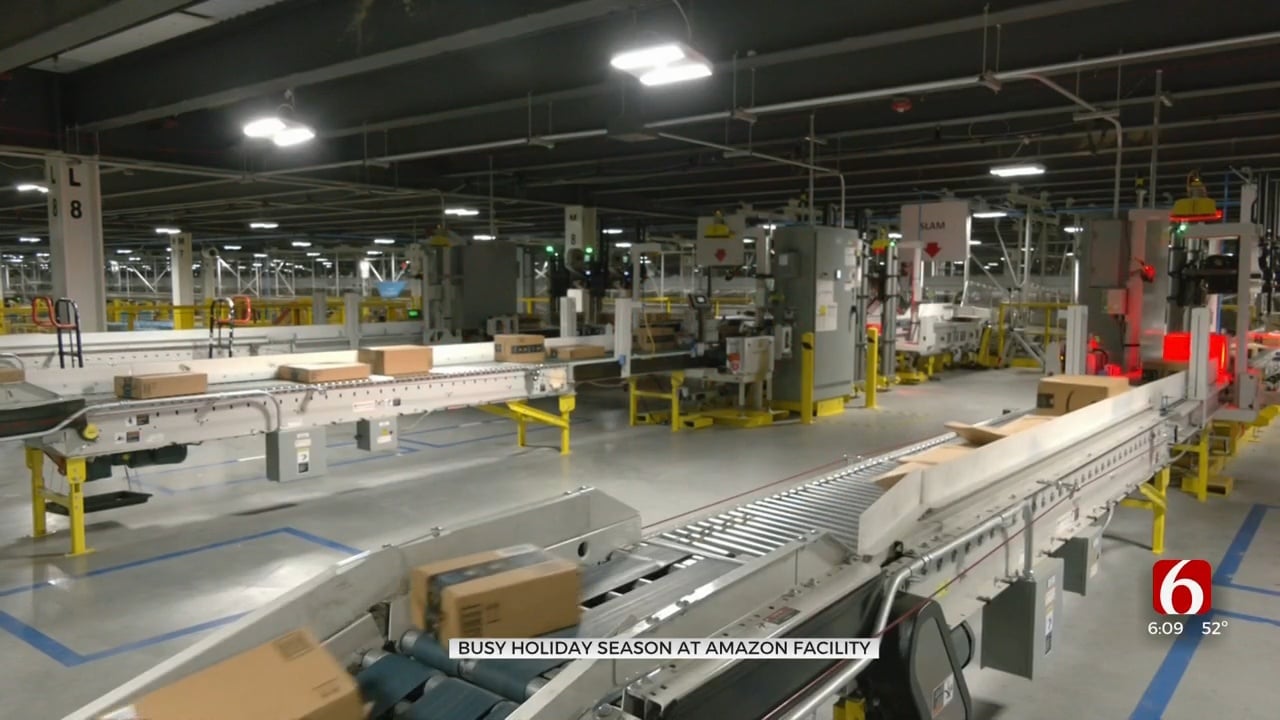 Amazon's Tulsa Fulfillment Center Prepping 650,000 Items Per Day During Holiday Season