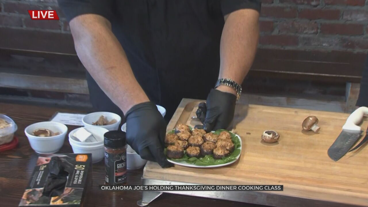 Watch: Oklahoma Joe's Hosts Class on How To Cook Thanksgiving Dinner 