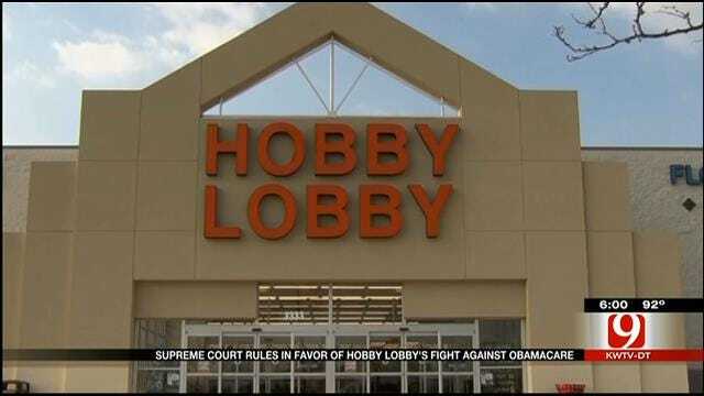 Supreme Court Exempts Hobby Lobby From Obamacare Contraception Mandate