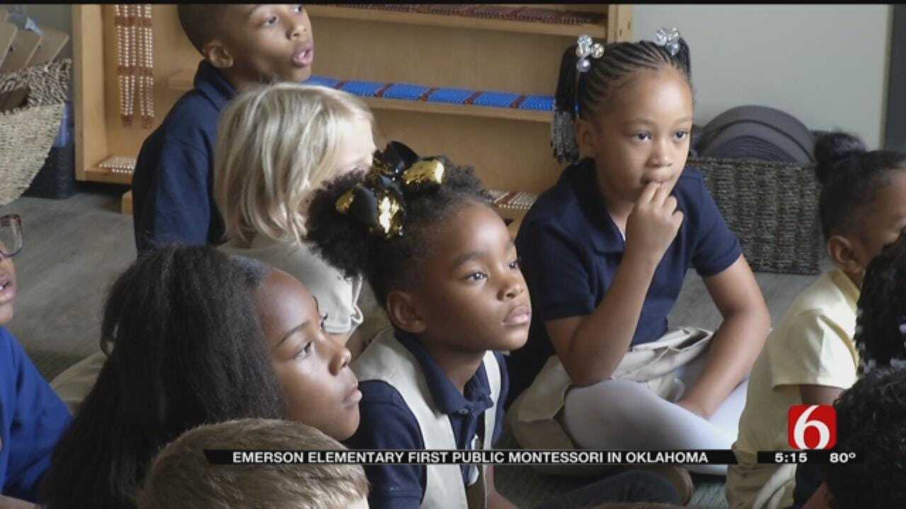 Emerson Elementary Welcomes Students, Staff To State's First Public Montessori School