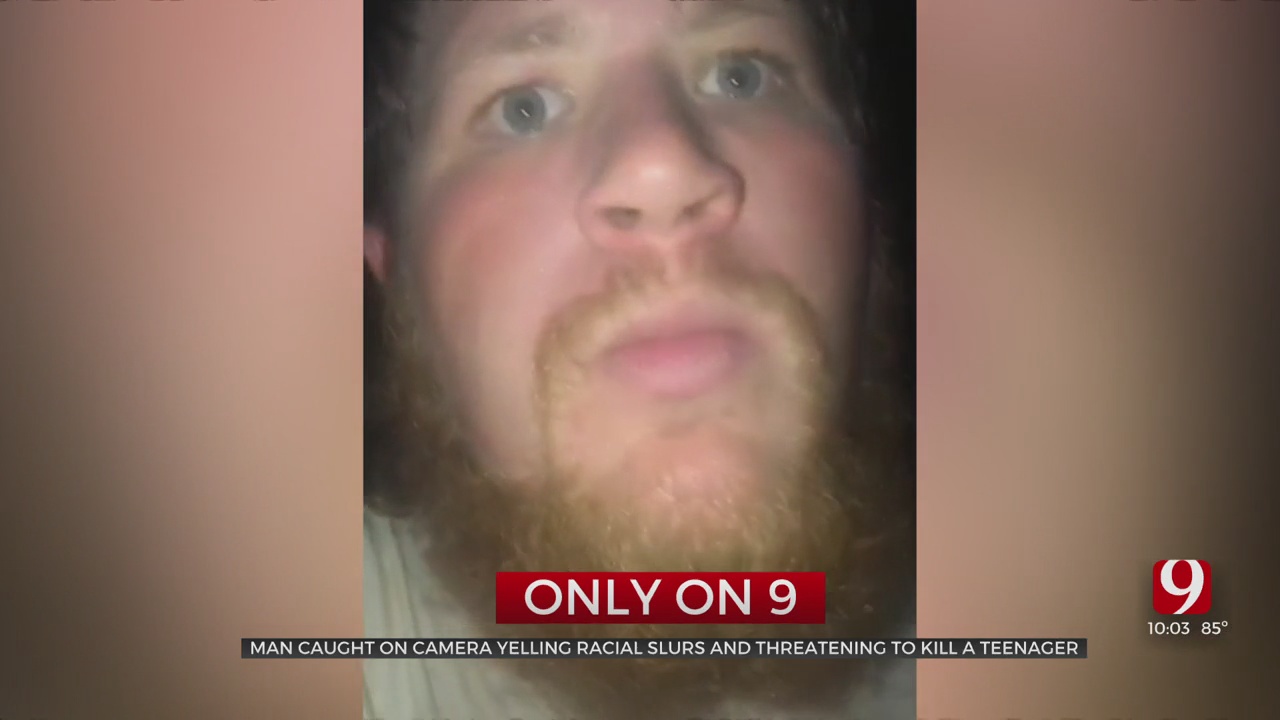 Guthrie Man Accused Of Rape Caught On Camera Screaming Racial Slurs, Threatening To Kill Teen 