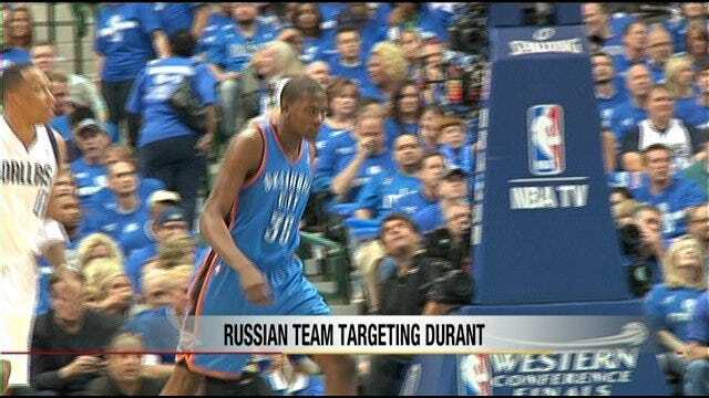 Kevin Durant Offered Contract To Play In Russia