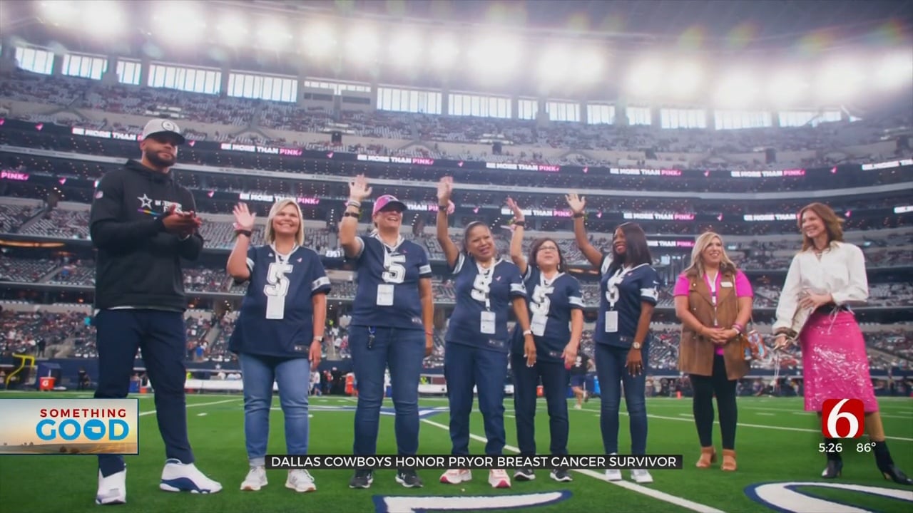 Breast Cancer Survivor From Pryor Honored By Dallas Cowboys