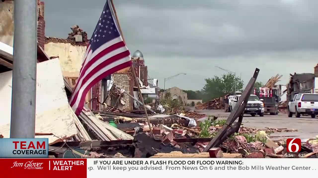 'Damage Is Unbelievable': Devastation Seen In Sulphur, Murphy County, After Saturday Storms
