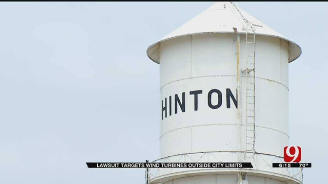 Lawsuit Targets Hinton's Ban Against Wind Turbines Around City Limits