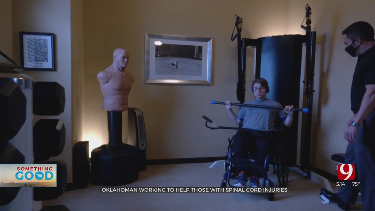 Something Good: Hudson Haws Giving Hope To Oklahomans With Spinal Cord Injuries