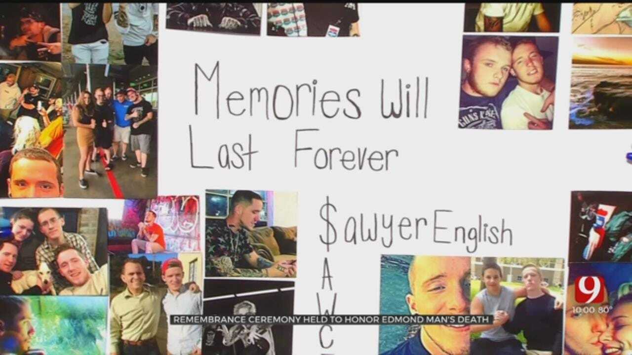 Friends Remember The Life Of Sawyer English At Vigil In Edmond