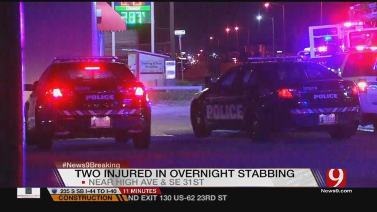 Two People Stabbed In SE OKC