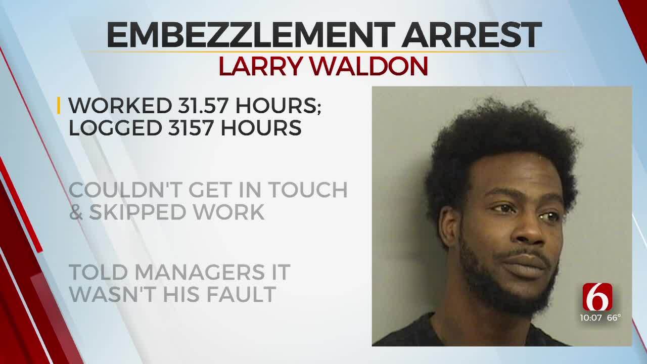 Tulsa Man Accused Of Embezzlement After Payment Error By Employer Arrested