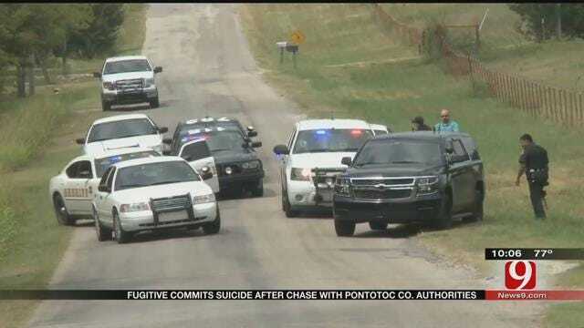 Fugitive Commits Suicide After Chase With Pontotoc Co. Authorities