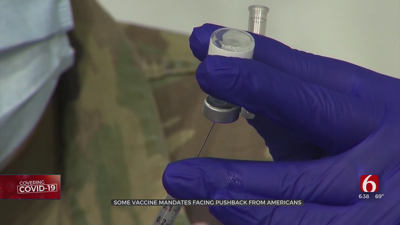 Some Vaccine Mandates Facing Pushback From Americans
