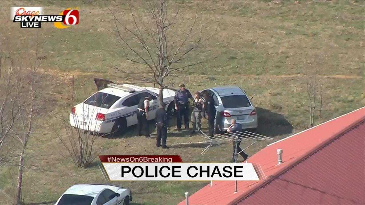 Coweta Police Identify Man Arrested After High-Speed Chase