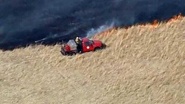 WEB EXTRA: Video From Osage SkyNews 6 Of Craig County Grassfires