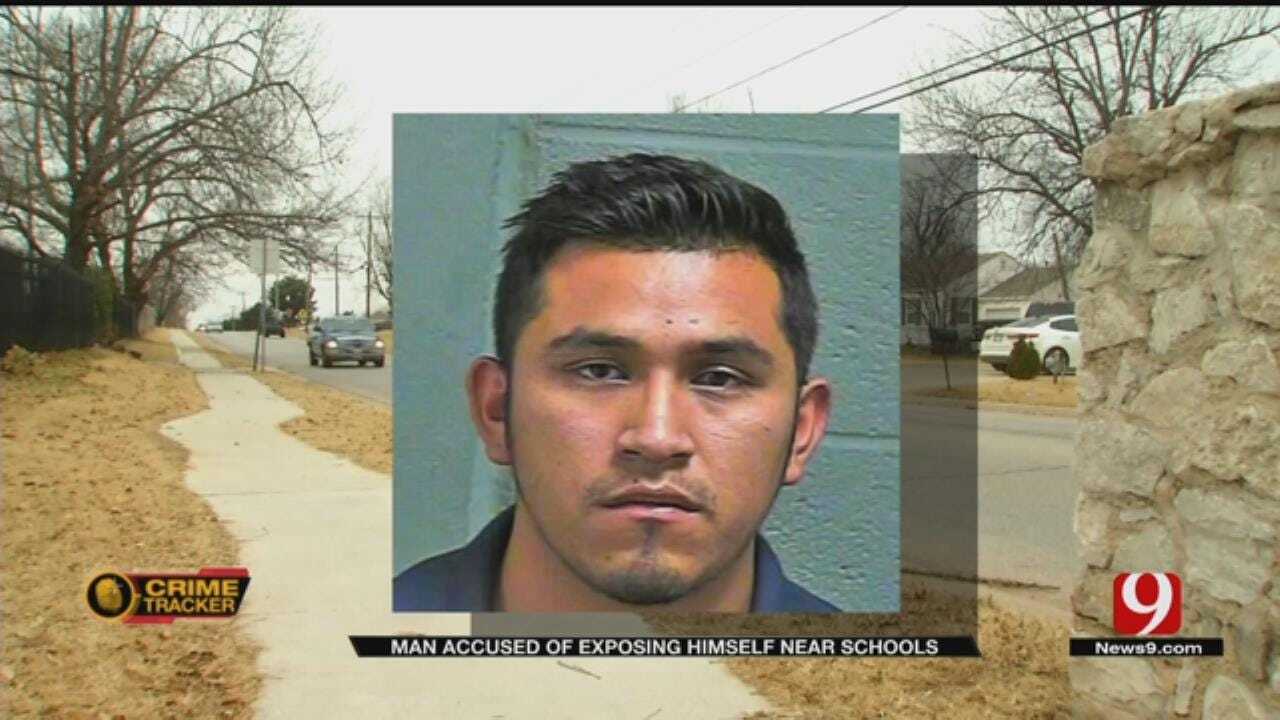 OKC Man Accused Of Flashing Middle School, Elementary Students