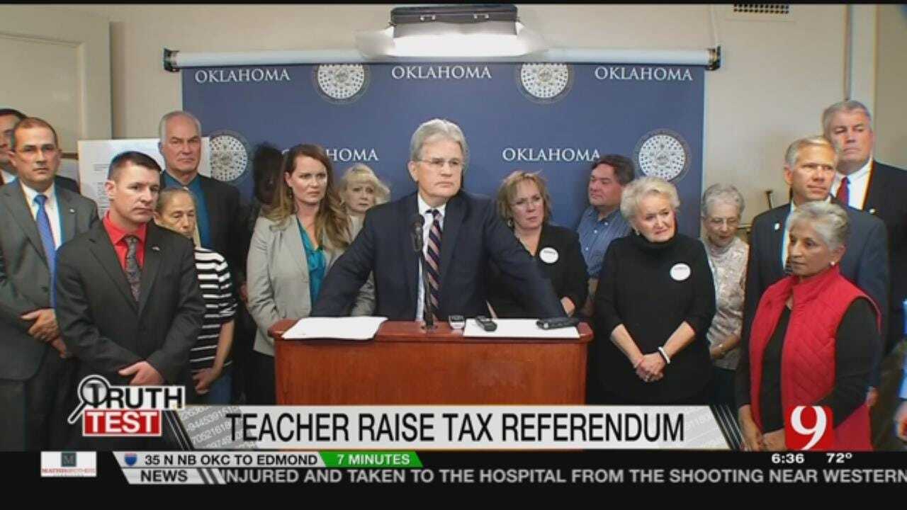 Truth Test: Coburn Says Teachers Will Still Get Raises Without Tax Hike