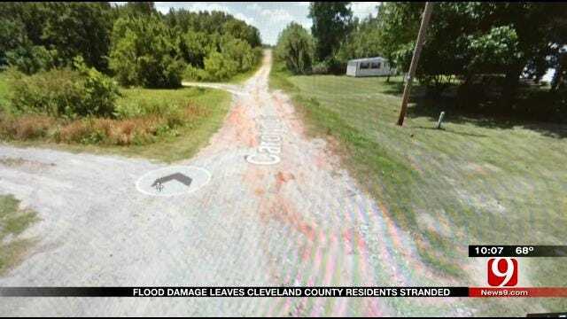 Cleveland Co. Can't Fix Washed Out Road, State Rep. Says