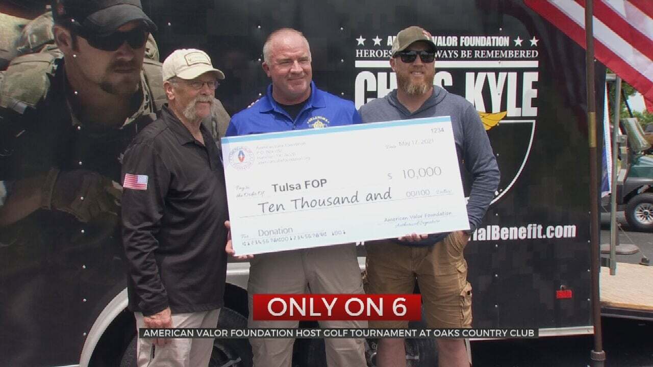 Chris Kyle 'The American Sniper's' Family Recognizes Tulsa Police, Gives Back To Community