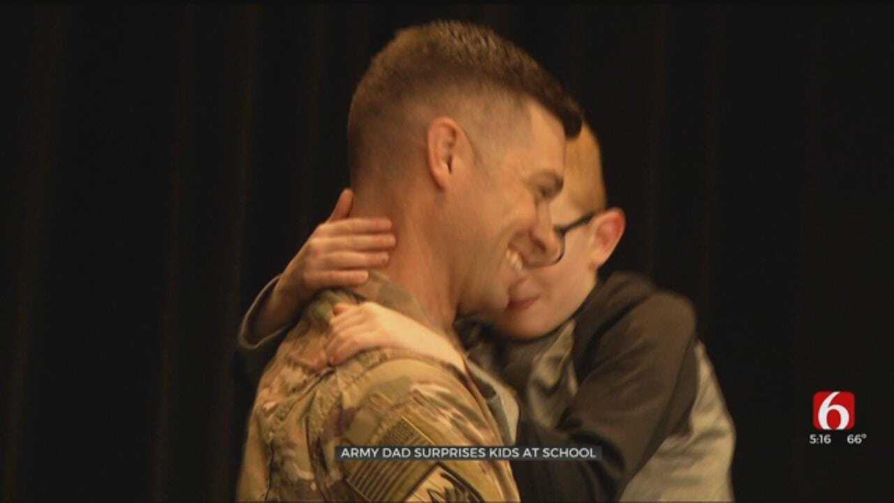 Broken Arrow Soldier Returns Home For Heartwarming Surprise