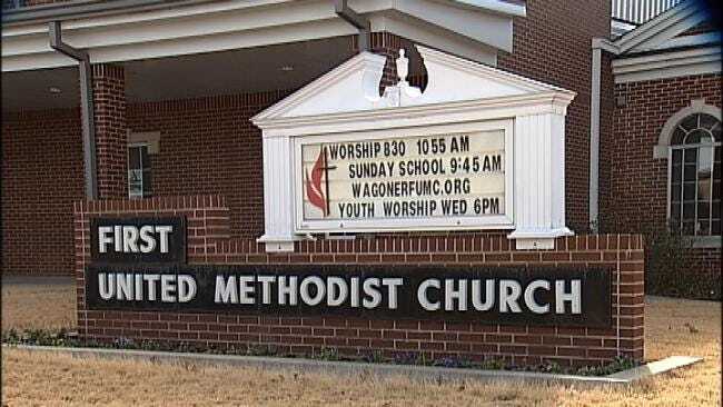 Vandals Strike Wagoner Church
